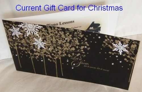 Gift Voucher Piano Lessons